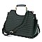 Croc Alligator Top Handle Satchel