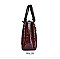 PATENT CROCODILE CLASSIC PADLOCK SATCHEL