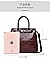 PATENT CROCODILE CLASSIC PADLOCK SATCHEL