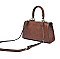 PLAIN SMOOTH BLAKE TEXTURED CROSSBODY BAG