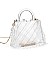 GLAM CLEAR EUGENIE EVENING CLUTCH BAG