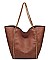 Urban Expression Fashionable Pebbled Vegan Leather JP25504