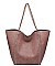 Urban Expression Fashionable Pebbled Vegan Leather JP25504