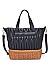 Urban Expression Fashionable ESPERANZA Pebbled Vegan Leather JP26188