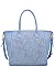Urban Expression Fashionable Primerose Pebbled Vegan Leather JP26191