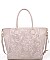 Urban Expression Fashionable Primerose Pebbled Vegan Leather JP26191