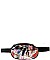 Obama Magazine Print - Fashion Faux Leather Magazine Fanny Pack JPOB7004