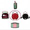 Astrid Laser Cut Round Bag JP26643