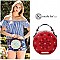 Astrid Laser Cut Round Bag JP26643