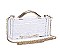 ELEGANT CLEAR DUCHESS EVENING CLUTCH CROSSBODY BAG