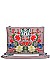 Urban Expressions Embroidered Floral Design Dianna JP40381