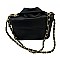 Moto Jacket Design Unique Chain Shoulder Bag