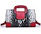 Handhold Animal Print Satchel & shoulder Bag