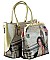Obama Magazine Print - 2 In 1 Chic Famous People Magazine Print Tote Handbag Design JP6395