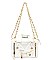 Moto Jacket Design Unique Chain Shoulder Bag