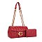 2-in-1 Quilted Shoulder Bag & Wallet Set