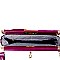 Flip-Lock Top Frame Crossbody Bag