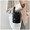 DRAWSTRING HANDMADE WOVEN BUCKET BAG