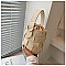 DRAWSTRING HANDMADE WOVEN BUCKET BAG
