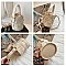 DRAWSTRING HANDMADE WOVEN BUCKET BAG