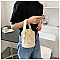DRAWSTRING HANDMADE WOVEN BUCKET BAG
