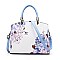 Aztec Flower Design Satchel - Tote Bag