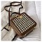 Boxy Shape Checker Satchel / Shoulder Bag