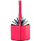 ACCORDION KISS-LOCK BUCKET SATCHEL
