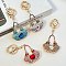 Jem Stone Handbag Shape Charm Keychain