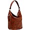 2-Way Side Zipper Pocket Hobo