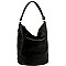 2-Way Side Zipper Pocket Hobo