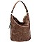 2-Way Side Zipper Pocket Hobo