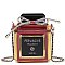 Plexiglass Perfume Bottle Purse