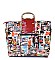 MICHELLE OBAMA METAL HANDLE HANDBAG