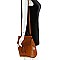Braided Flap Tassel Accent 2 Way Backpack MH-BAL0010