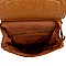 Braided Flap Tassel Accent 2 Way Backpack MH-BAL0010