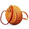 STYLISH NATURAL FIBER WOVEN TRENDY CROSSBODY BAG