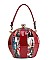 2 in 1 Michelle Obama Ball-Shaped Satchel & Wallet Set
