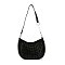 Rhinestone Accented Petite Shoulder Bag
