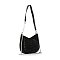 Rhinestone Accented Petite Shoulder Bag