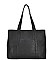 TRENDY SMOOTH PLAIN DESIGN TOTE BAG