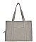 TRENDY SMOOTH PLAIN DESIGN TOTE BAG