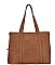 TRENDY SMOOTH PLAIN DESIGN TOTE BAG