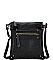 TRENDY ZIP FRONT FASHION CROSSBODY SLING BAG JYBGT-45271