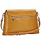 MODERN TEXTURED CROSS BODY SHOULDER BAG