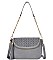 FASHION TASSEL MULTI DESIGN PLAIN CROSSBODY BAG