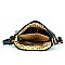 Camo Design Rhinestone Crossbody Sling