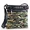 Camo Design Rhinestone Crossbody Sling
