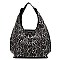 Python Snake Skin 2-in-1 Shoulder Bag