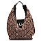 Python Snake Skin 2-in-1 Shoulder Bag